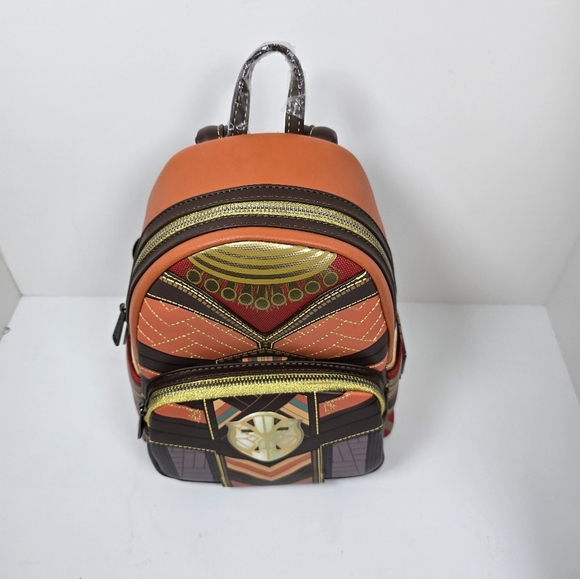 Loungefly Marvel Black Panther Okoye Mini Backpack Nwt - Picture 2 of 7